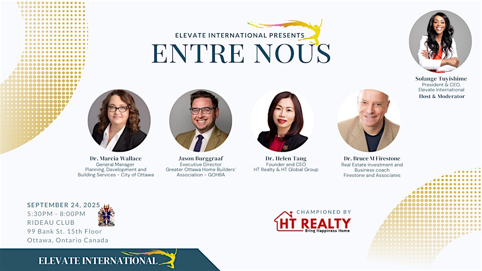 Leadership in Affordable Housing: EntreNous at the Rideau Club