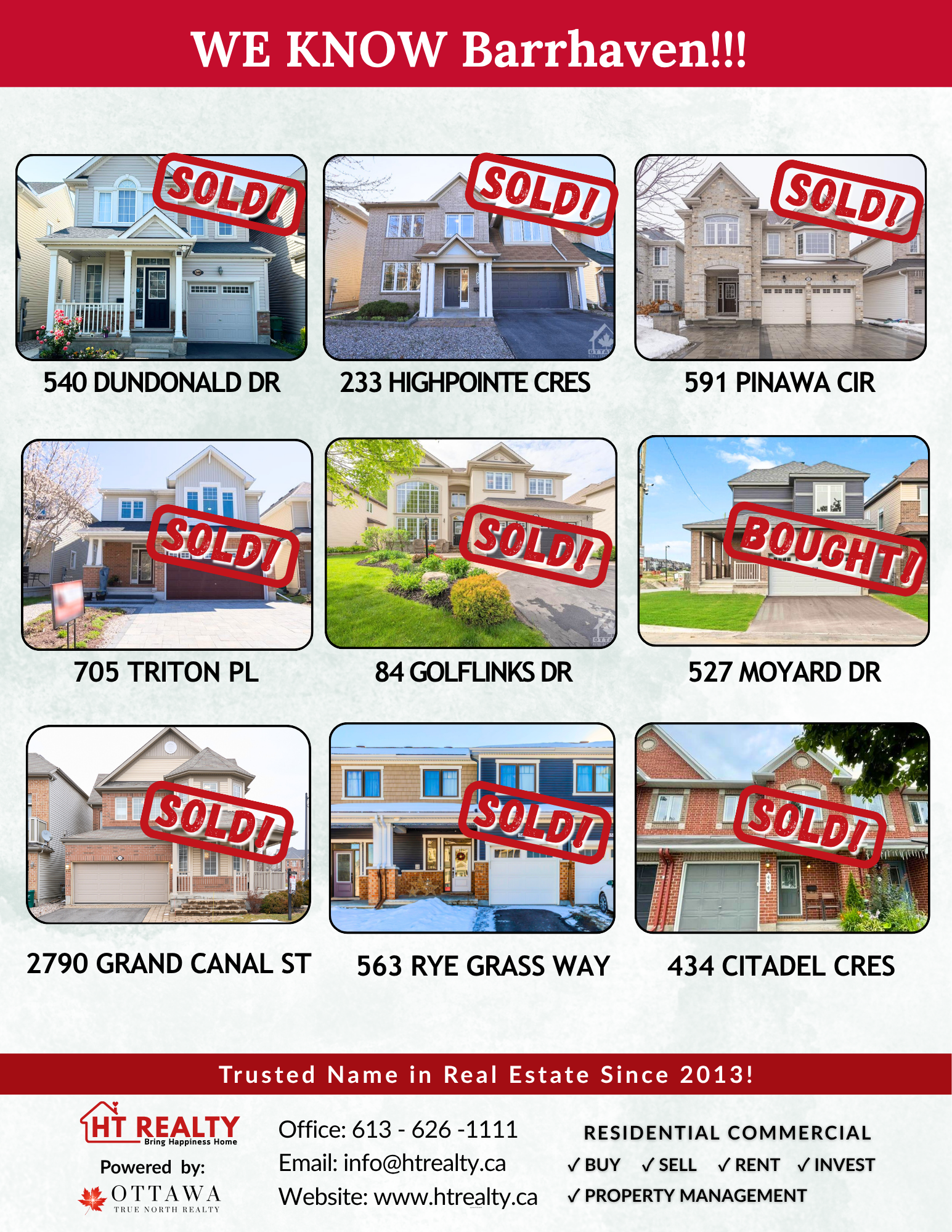 WE KNOW Barrhaven